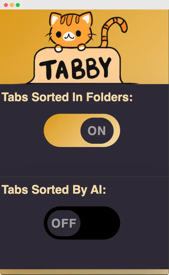 TabbyTab screenshot 1